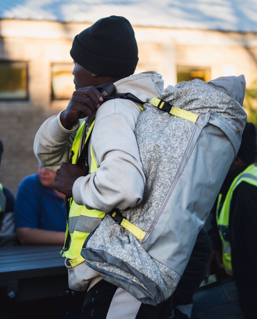 Shelterbag (<a href="/Sheltersuit/">Sheltersuit</a>) is a new product development custom made for the South African climate.