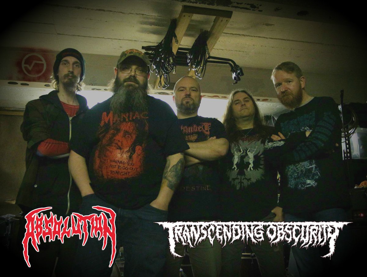 ABSOLUTION91's tweet photo. At last some good news!  We are chuffed to announce that our next album will be released on Transcending Obscurity Records who are one of the best labels right now in underground extreme noises.  Look at their roster and buy all their stuff!

@transcendingobs       #deathmetal https://t.co/xykJE4PIOB