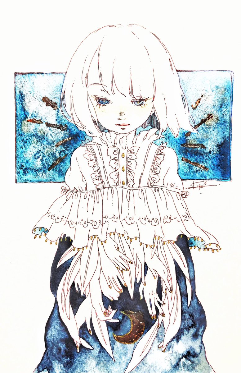 Twitter पर Shoko 9 18 金木犀と色なき風 女の子のイラストだけで興味を持ってくれる方へ届け