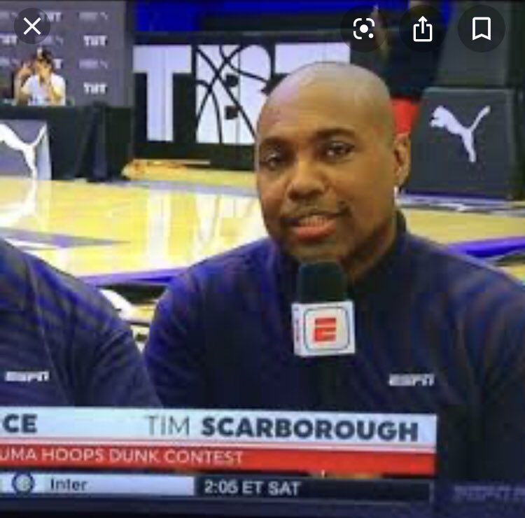 Really appreciate the workout feedback and encouragement from college basketball analyst Tim Scarborough! <a href="/Timscar20/">SCAR</a> <a href="/Stadium/">Stadium</a> <a href="/espn/">ESPN</a>