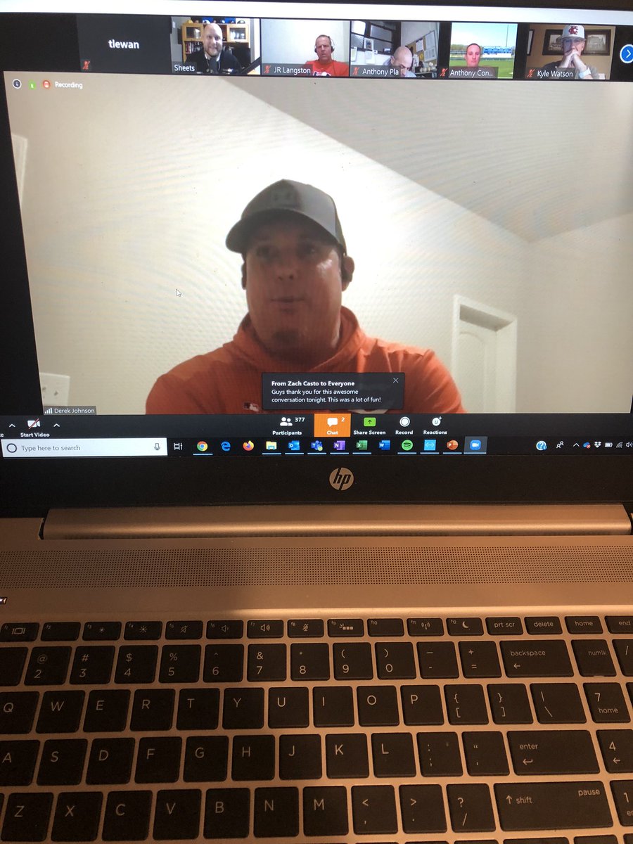 CoachLewan's tweet photo. Thank you DJ and @donald_ecker for an awesome show last night. Appreciate your time as well as huge shoutout to @CoachSheets3 and @StickandBallTV for another great live event! #QuarantineClassroom https://t.co/4UI8pA2bt2