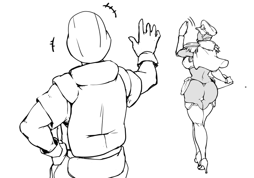 現在描いてる漫画のベネラ
ちっちゃいけどわりといい感じに描けたので
The comic I'm currently drawing.
She only appears in this one cut.
#ベネラ准尉Venera