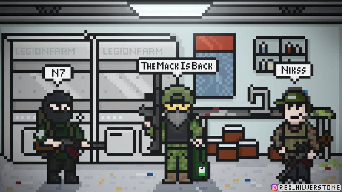 LFcarryO's tweet photo. Hey guys, look what we've got! It's a fanart for one of our Play with PRO Escape from Tarkov sessions! Awesome! :D
#legionfarm #playwithpro #escapefromtarkov #eft #gaming #goaching #fanart https://t.co/hrXAE9tCX3
