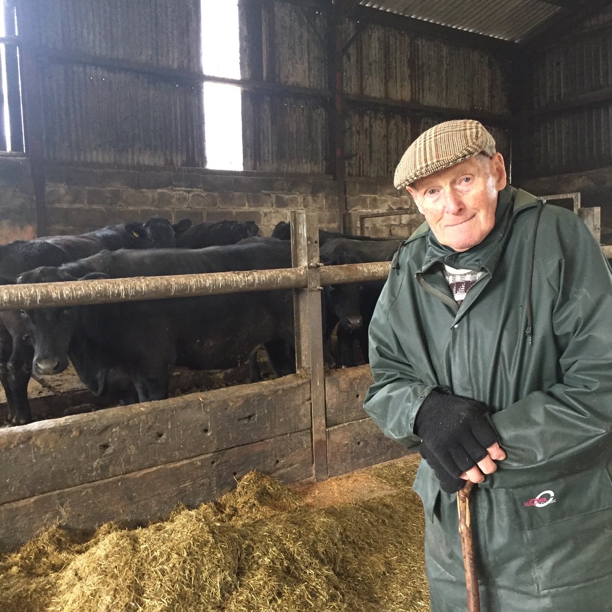 Like 91-year-old farmer, Rhythwyn Evans - who celebrated his birthday by walking laps of his farm in Siliam, Ceredigion  To date, he's raised over £34,000 for  @HywelDdaCharity.   https://just.ly/Rhythwyn-Evans 