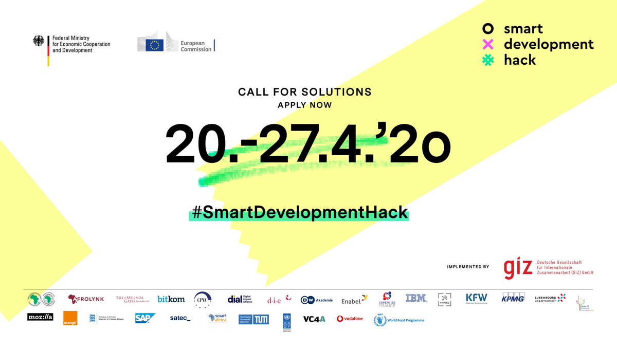 MFA_Lu's tweet image. Our Partner the @BMZ_Bund is calling for digital solutions to tackle challenges imposed by the #coronavirus in low- and middle-income countries. #TeamEurope 

The “Call for Solutions” for the #SmartDevelopmentHack is open now: 
toolkit-digitalisierung.de/smartdevelopme…