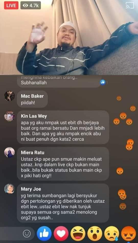 Geneka57's tweet photo. Barua2 ni memang cari penyakit dok hentam Ustaz Ebit Liew. Memang sial https://t.co/eKHPsBucTZ
