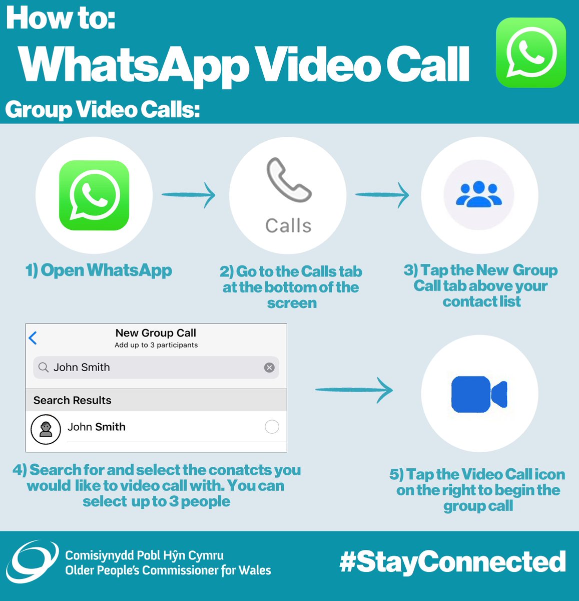During these difficult times, it’s more important than ever for us to stay connected to our family and friends. To help you  #StayConnected, here’s an easy guide on how to use WhatsApp to video call your loved ones: