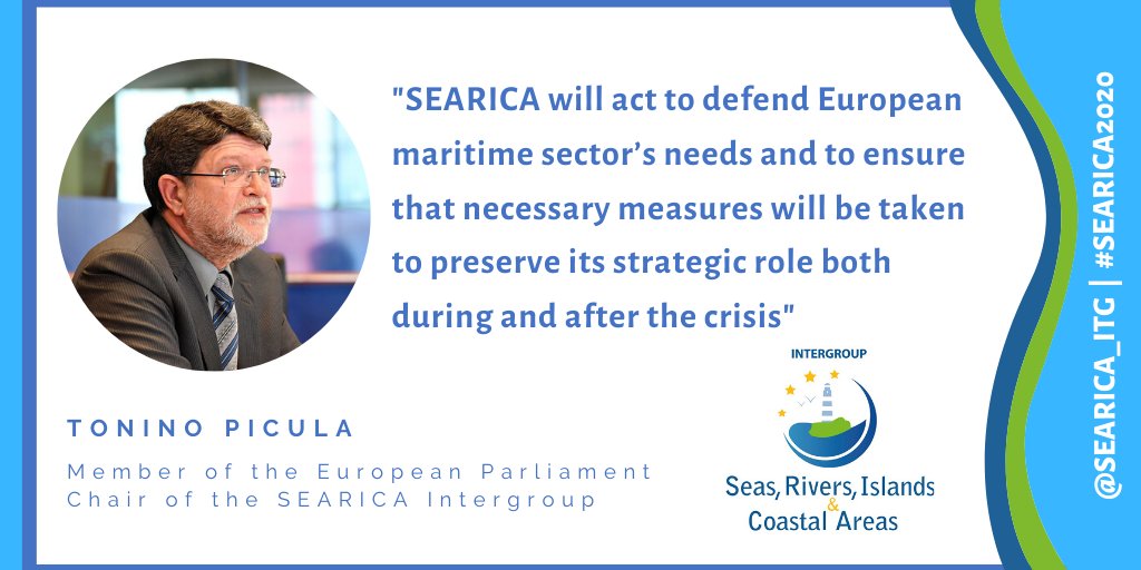 Searica_ITG's tweet photo. Chair &amp; Vice Chairs of @Searica_ITG have signed a declaration  in response to the #COVIDー19 crisis and its critical effects for the entire maritime sector, including #fisheries, #transport, #tourism &amp; #maritimeindustries

READ it here | https://t.co/FNnWZ6yxha https://t.co/3nbwfLTaPy