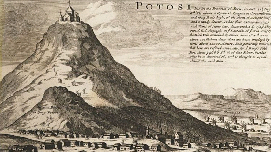 This Day in Labor History: April 21, 1545. Juan de Villarroel filed the first mining claim at Potosí, in what is now Bolivia. The silver mine in the mountain known as Cerro Rico would feed the Spanish coffers and come at a horrible cost to the indigenous peoples of the Andes!!!