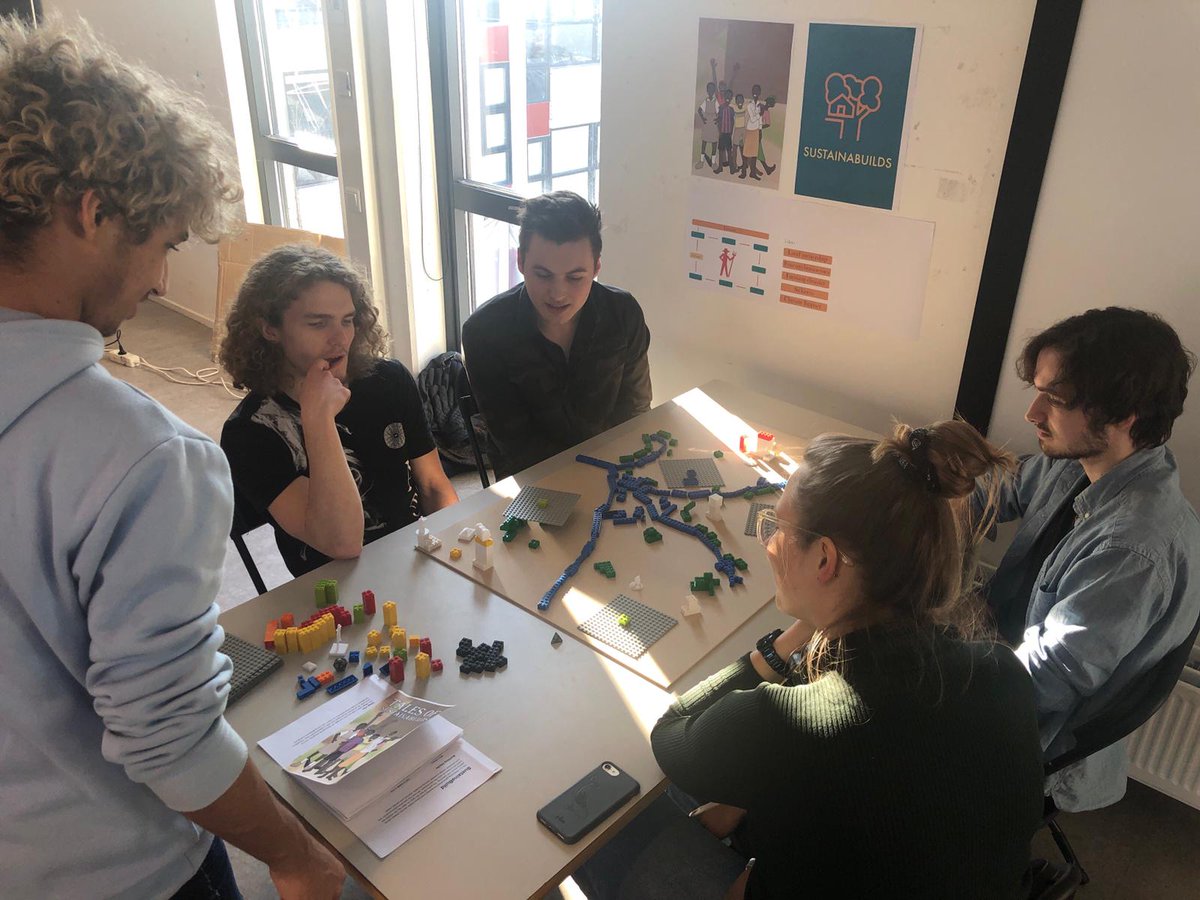 CGIARclimate's tweet photo. SustainaBuild is an innovative roleplaying game: Children play around w/ scenarios like land ownership, foreign business, farming disasters, sickness &amp; climate impact. Play now! https://t.co/QVj8HoKbX6 @sustainabuilds @GameJam20 @UUCopernicus @Vervoort_Joost #CreativityDay #WCID https://t.co/S6IT0arGLw