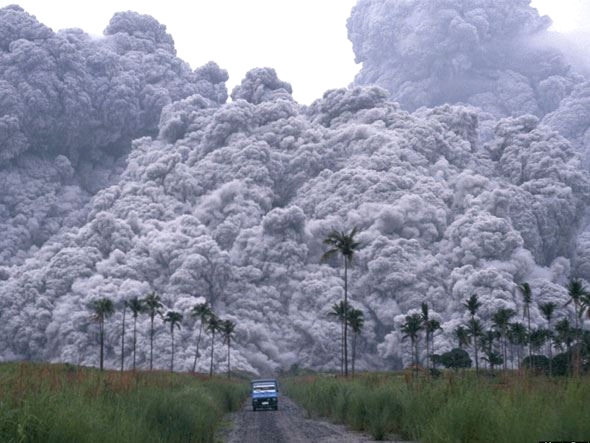 Incendio del Parque de Santa Teresa. Rocha, enero de 1987.