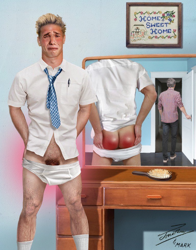 HHimbos's tweet photo. There is an AMAZING artist over at Jockspank called Mark visit https://t.co/YjPPo5HRv5 for more #spanking #gayart #homoeroticart #gayspanking #daddy #Gaydads #gayporn #cmnm #otk #maleass #makebooty #paddle #twinks #spanked #punishment #voyuerism https://t.co/BPptOItwVl