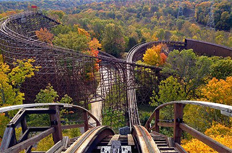 the beast is an ACE landmark and arguably the most iconic roller coaster in the united states