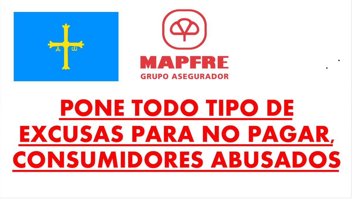 AfectadosMapfre's tweet photo. #coronavirus #quedateencasa  #LiarlaPardo79 @mapfre @fmapfre @MAPFRE_Atiende Por un cambio de Ley Contrato de Seguro @ElenaSanzIsla @franciscojmarco @anabenapiza https://t.co/LK2GeB7RNP MAPFRE EMBARGA A UN PENSIONISTA POR RECLAMARLE SEGURO SON PURA PUBLICIDAD, QUE NO TE ENGAÑEN https://t.co/SDv2UHqYSX