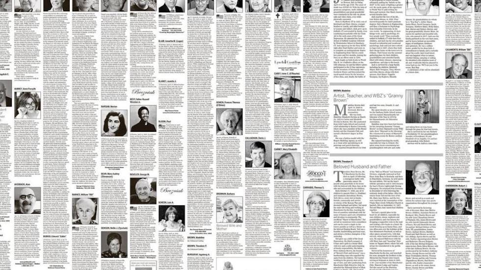 thehill's tweet photo. Boston Globe prints 16 pages of death notices in one day as coronavirus cases surge https://t.co/Yc7THqtvwb https://t.co/QCZrqihhvQ