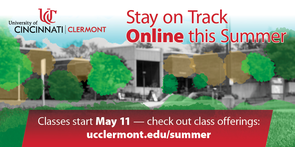 Preparing for the Zombie Apocalypse? Feels like it -- but it's actually a class being offered this summer! Check out our list of Online Summer classes &amp; details: 
ucclermont.edu/summer
#SummerBeginsHereonMay11
