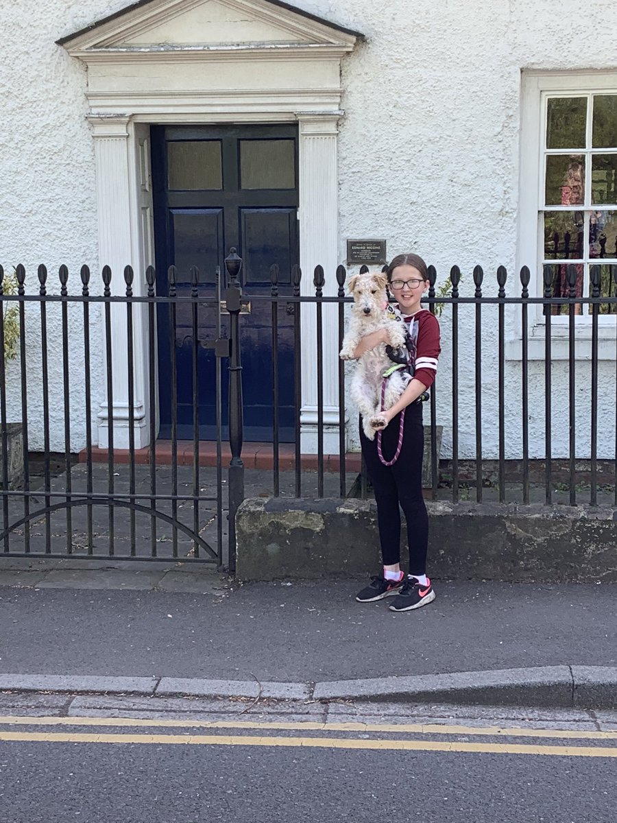 Rose found Highwayman Higgins’ house on our walk today <a href="/BextonPrimary/">Bexton Primary</a>