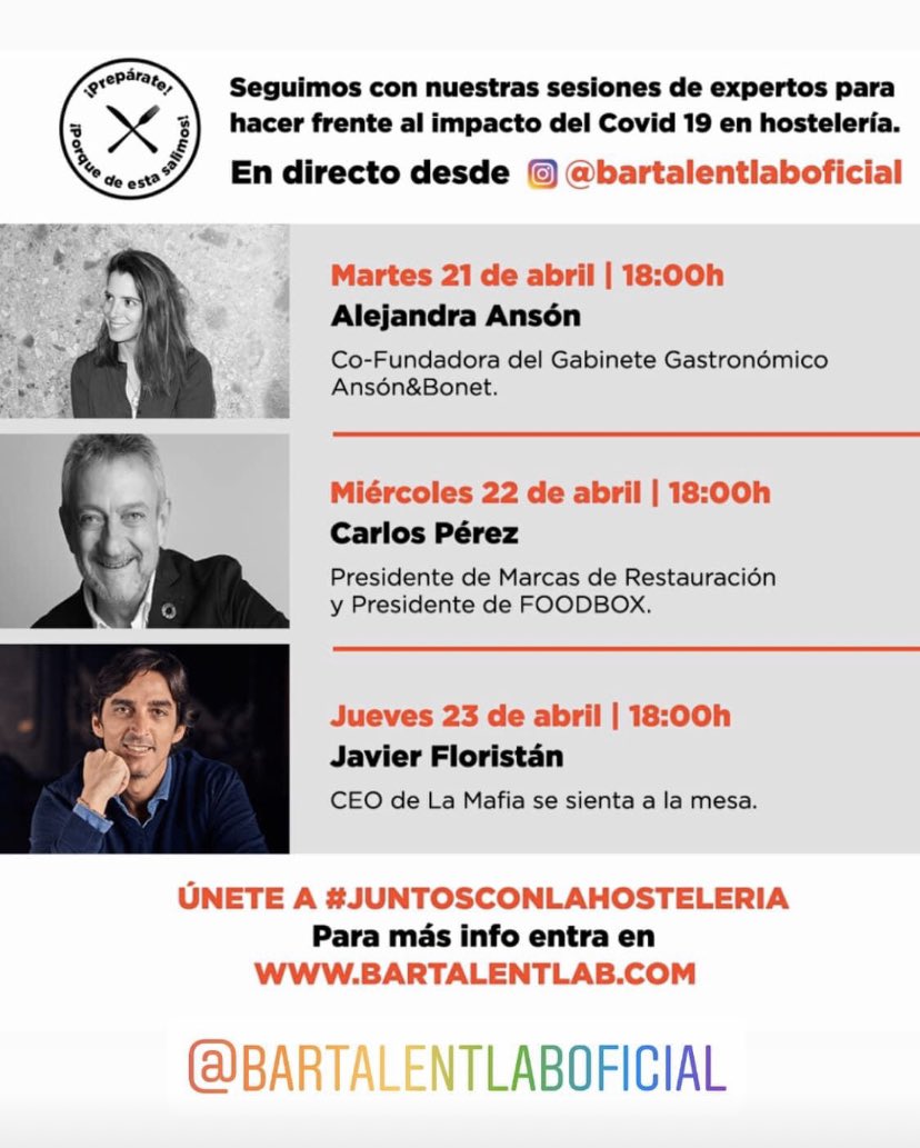 Juntos con la Hostelería!!!