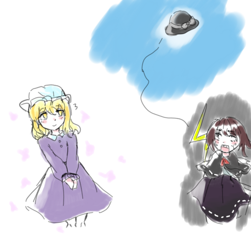 huan_max's tweet photo. \秘封/  \秘封/ ！#東方 #東方project #うさみれんこ #マエリベリー·ハーン https://t.co/YZZ3DunwsI