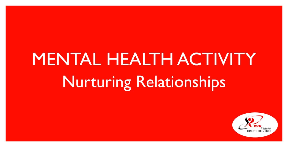 YRDSB's tweet photo. Right now, children may be worried about and missing grandparents, aunts and uncles or other people they have personal relationships with who are important to them.

Check out the Nurturing Relationships activities from @SMHO_SMSO https://t.co/UWMURsasgW https://t.co/hr7P0nJQ2u