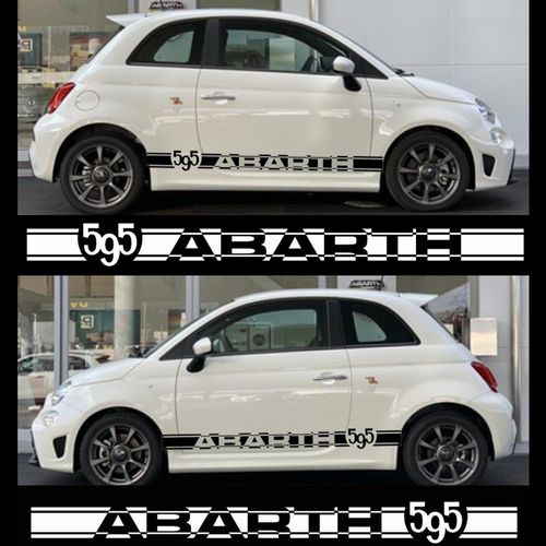 KOA7177's tweet photo. ふと思いついて、ABARTH595のサイドストライプ2タイプデザイン
1つ目はABARTHの文字と三段ストライプ
2つ目はABARTHと595の文字に三段ストライプ
純正でありそうな感じでイメージ
#サイドストライプ
#ABARTH
#ABARTH595
#ステッカー
#KOADESIGNWORKS https://t.co/xbCAKjgZbo