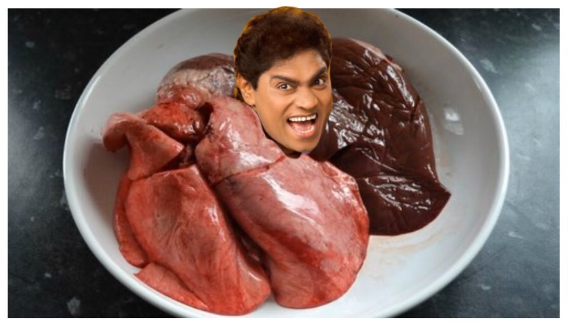 emaa_jx's tweet photo. Johnny Lever             Johnny Liver https://t.co/rUkwkgy2RK