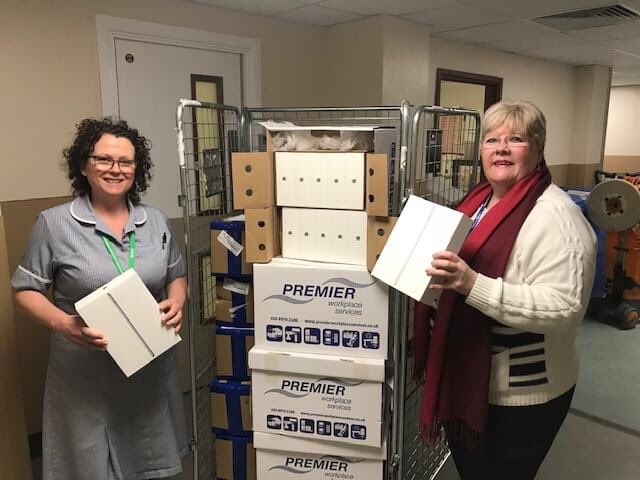 We are very grateful to the team from <a href="/iComms4ICUs/">iComms for ICUs Project</a> who have kindly donated 72 Ipads to help connect patients with their loved ones in our hospitals.