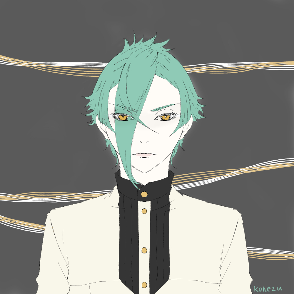 刀剣乱舞 左右対称定規は便利です いちにちいちひざのお題だった伏し目の膝丸をリベンジ こねずのイラスト