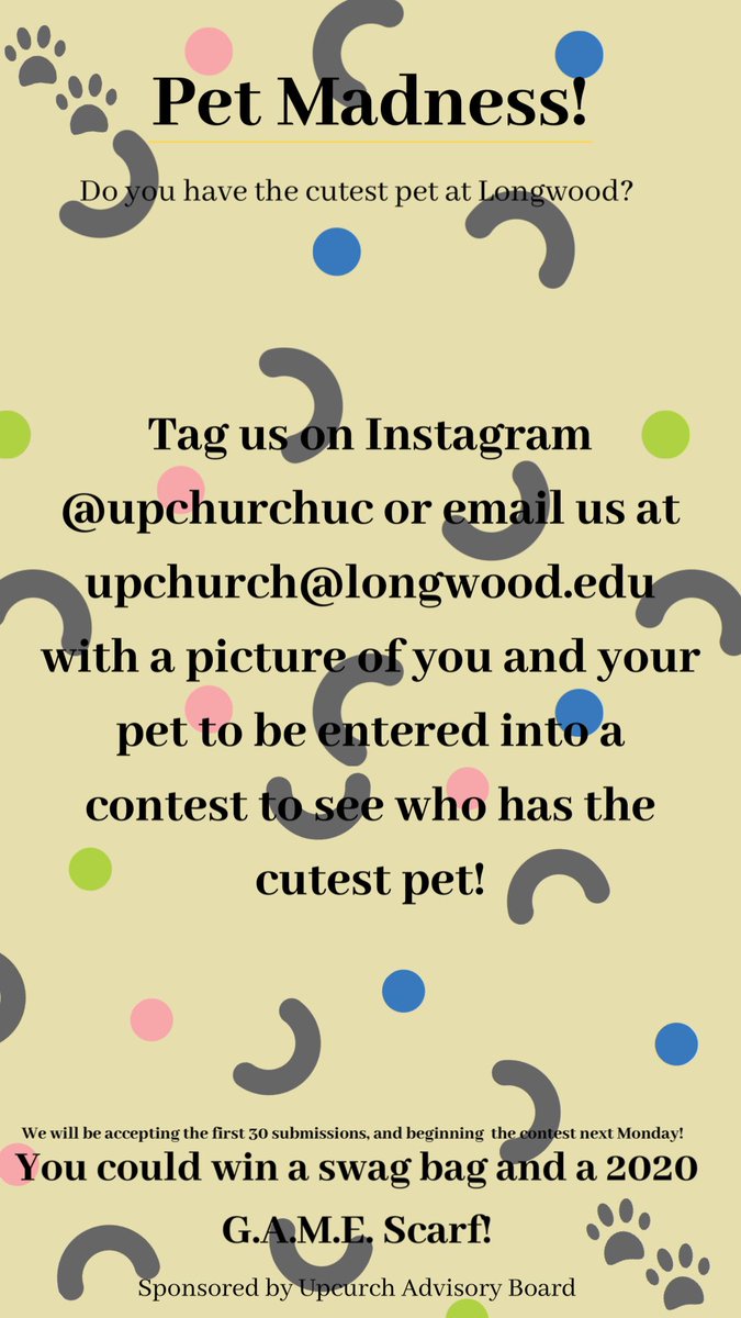 ☀️Send us a photo of you and your pet! We will only be accepting the first 30 submissions!☀️ Entries are accepted until Friday! ☀️