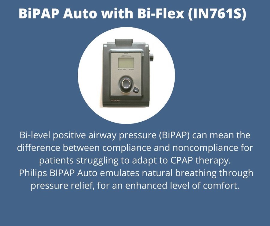 EnterprisesGvs's tweet image. presents BiPAP Auto with Bi-Flex (IN761S) .Bi-level positive airway pressure (BiPAP) can mean the difference between compliance and noncompliance for patients struggling to adapt to CPAP therapy.
#bipap #autobipap #bipapmachine
Mobile No :7799059056