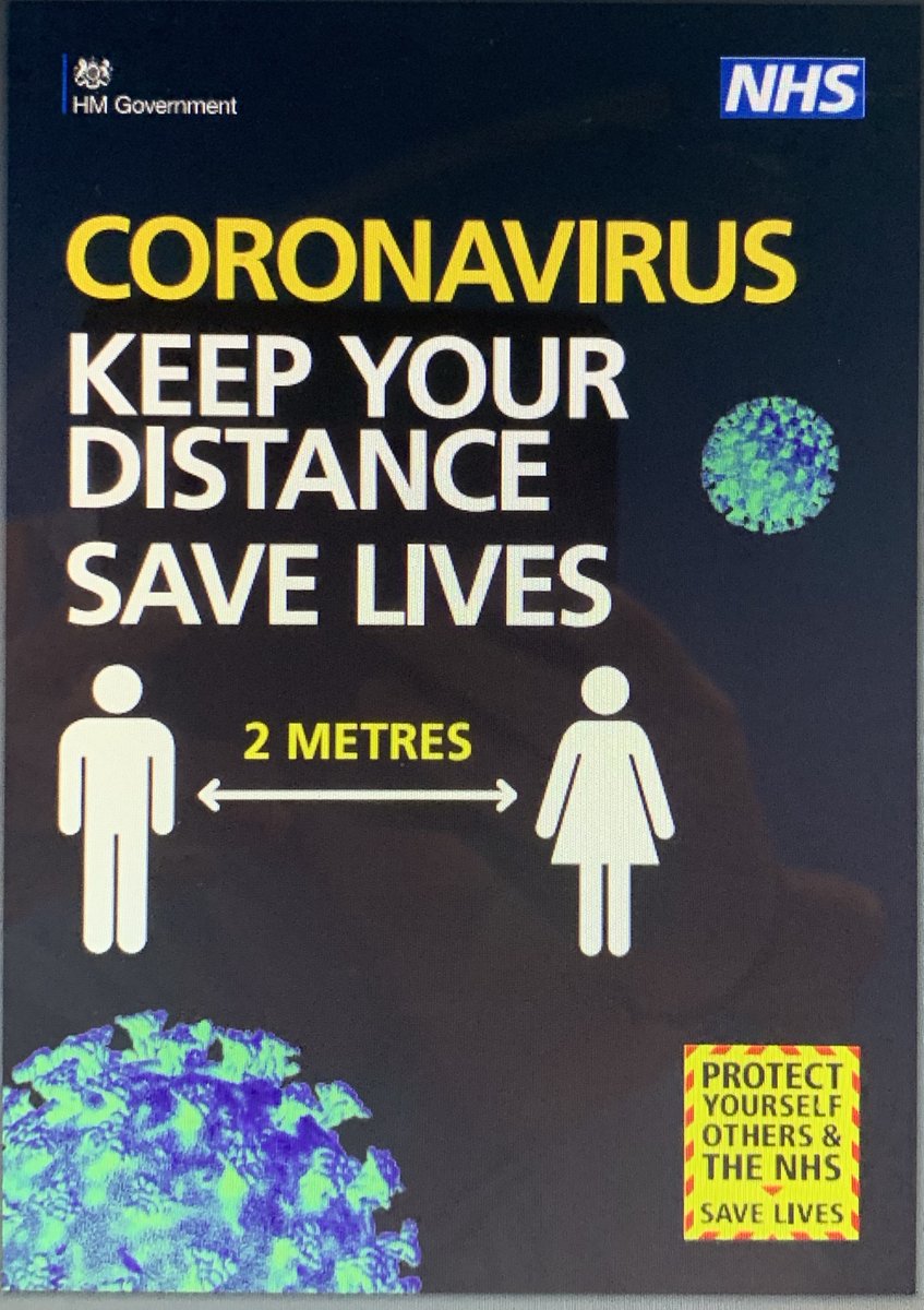 HedenaL's tweet photo. Coronavirus - Government Guidance Keep Your Distance https://t.co/nQ5qIVa3kt