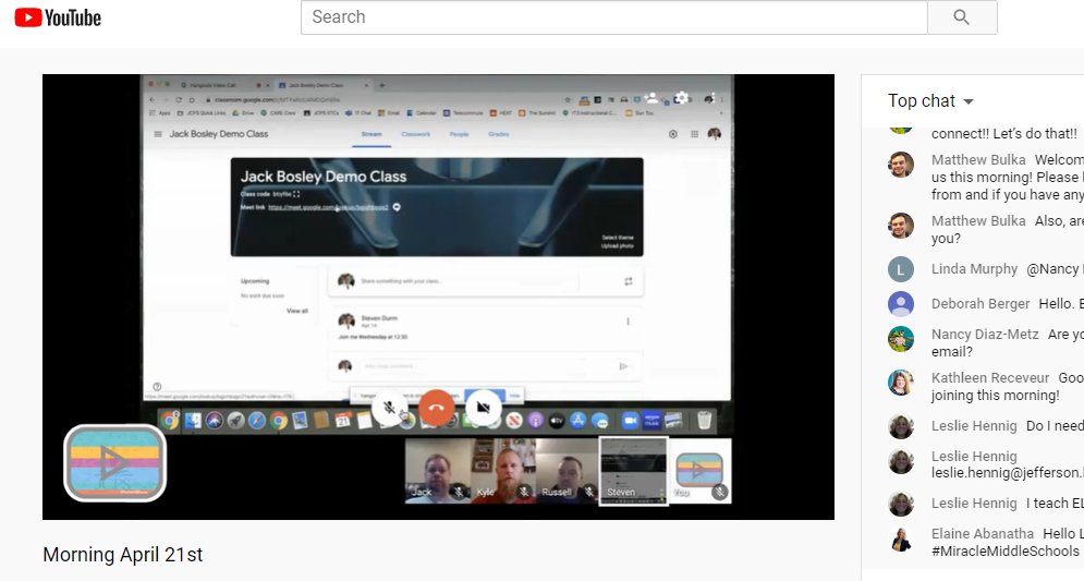 Dr. Kathleen Receveur (@kreceveur) on Twitter photo #JCPSDig Digital Innovation Leaders are LIVE on jcpsdigitallearning.com sharing updates on Google Meet and Google Classroom! #Zone2Crew join us and remind your colleagues to join as well! <a href="/BatesElemJCPS/">Bates Elementary</a> @BlakeElementary <a href="/BlueLickLions/">Blue Lick Elementary</a> <a href="/BrandeisBears/">Brandeis Elementary</a>
<a href="/ByckElem/">Byck Elementary School</a> <a href="/CampTaylorES/">Camp Taylor Cougars</a> #JCPSDig Digital Innovation Leaders are LIVE on jcpsdigitallearning.com sharing updates on Google Meet and Google Classroom! #Zone2Crew join us and remind your colleagues to join as well! <a href="/BatesElemJCPS/">Bates Elementary</a> @BlakeElementary <a href="/BlueLickLions/">Blue Lick Elementary</a> <a href="/BrandeisBears/">Brandeis Elementary</a>
<a href="/ByckElem/">Byck Elementary School</a> <a href="/CampTaylorES/">Camp Taylor Cougars</a>