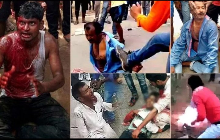 thejjunction's tweet photo. Hey @ShahnawazBJP
Our Indian Muslims treated like this?
Is our blood so cheap?
Is it wrong to be a Muslim in India? 
#Islamophobia_In_India https://t.co/PSecRluabj