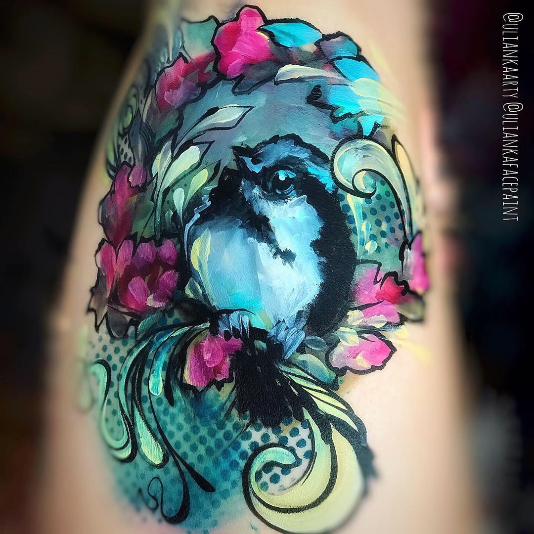 Whoa 😍  loving this by @uliankafacepaint . The colors and details in this are stunning. Thanks for sharing!