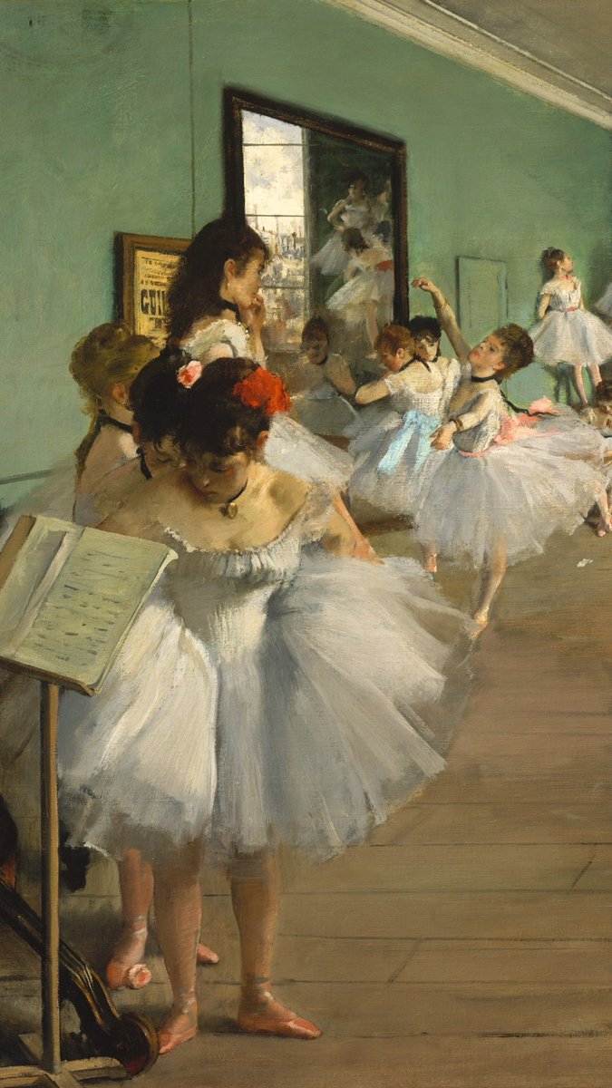 Edgar Degas 1 — The Dance Class 2 — The Ballet Class 3 — Dancers in Blue 4 — The Green Dancer