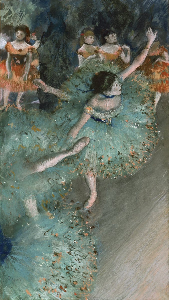 Edgar Degas 1 — The Dance Class 2 — The Ballet Class 3 — Dancers in Blue 4 — The Green Dancer