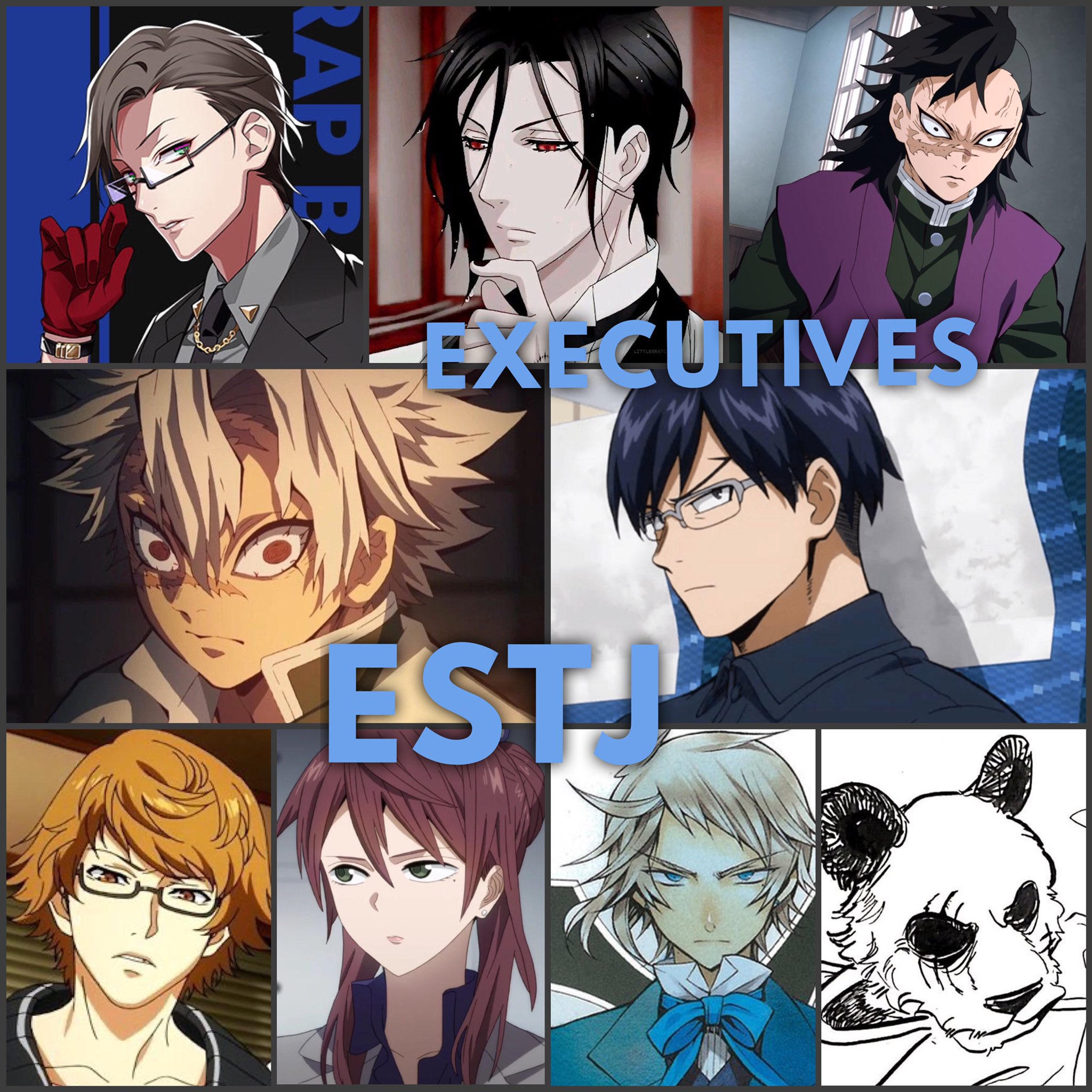 Istp anime characters