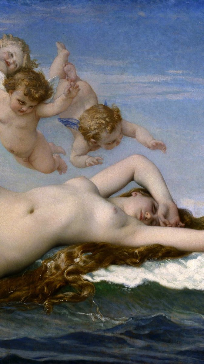 Alexandre Cabanel 1 — The Birth of Venus 2 — Phaedra 3 — Fallen Angel 4 — Cleopatra Testing Poisons on Condemned Prisoners