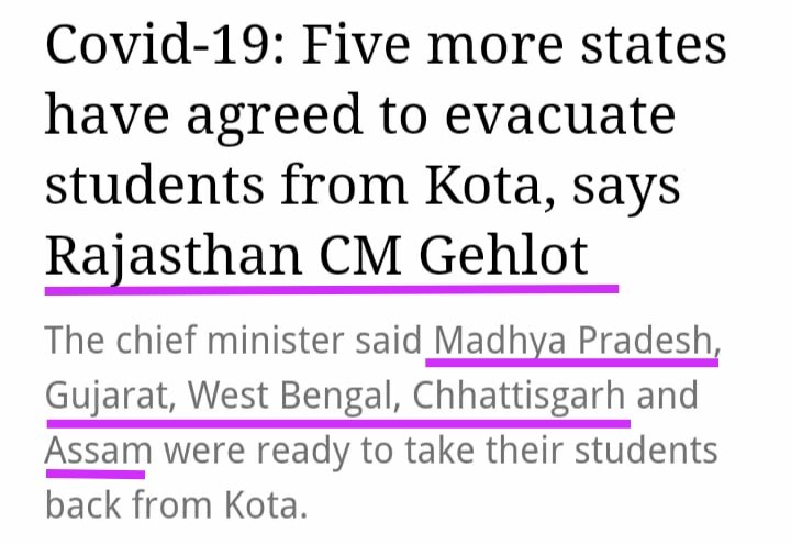 PavanKumar_18's tweet photo. #SendUsBackHomeKarnataka
@ashokgehlot51 
@narendramodi 
@BSYBJP 
@tv9kannada 
@PriyankKharge 
Respected Sir, I am a Student of Karnataka and stuck in Kota for the past 37 days.
No Hygienic Food
Living Mentally Depressed
Want to leave Kota before it turns a hotspot. Pls Help us!!! https://t.co/juy5evJHeI