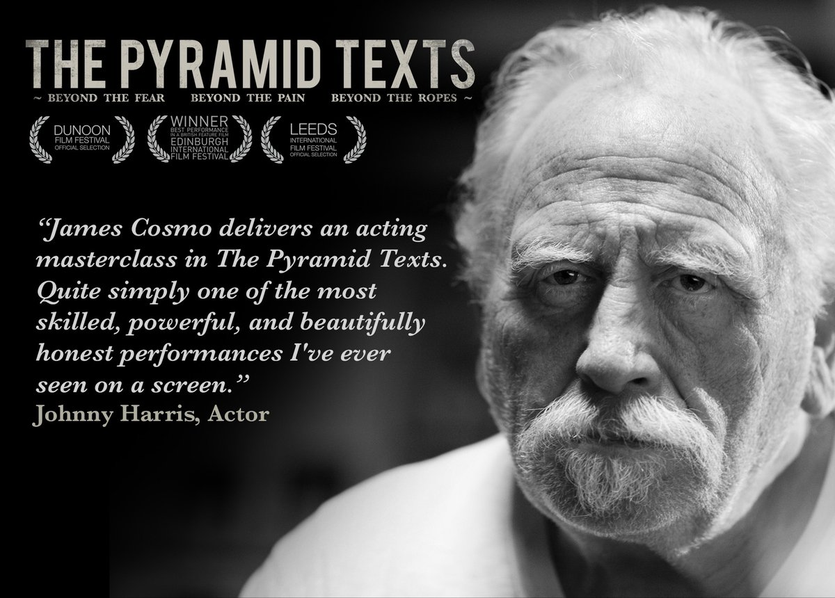 thepyramidtexts's tweet photo. Dear @viksivalingam, may we introduce #ThePyramidTexts, a 90 min one hander monologue starring @MrJamesCosmo who won Best Performance at Edinburgh Film Fest. Can you help introduce this to @LAMDA drama students? Currently watch the full film for free here https://t.co/YxBPnxyK3h https://t.co/O4aFZpLj0E