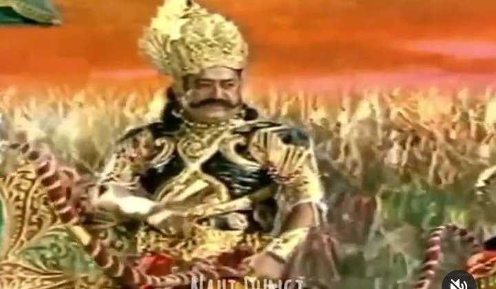 palakhere's tweet photo. Nibba/Nibbi after getting their first chicken dinner be like.....

'Dashanand Raavan Hu Me'👹 https://t.co/dJCpCRnENE