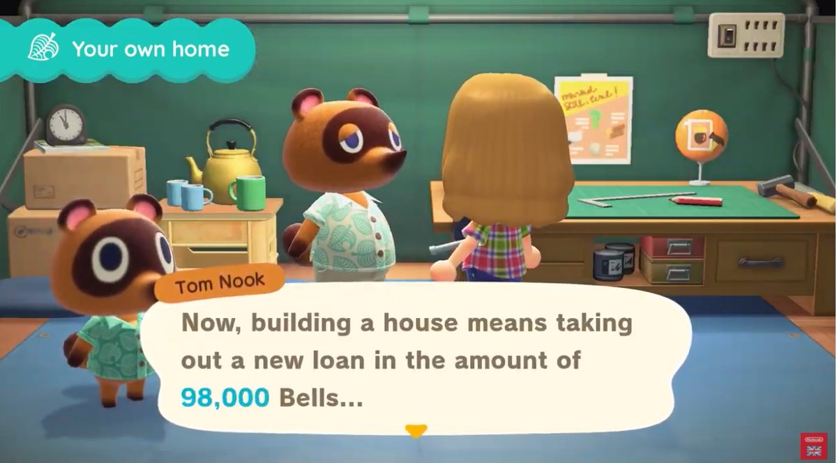 miketendo64's tweet photo. #YourSay: The time has come!
For the sum of 5,598,000 Bells & 5,000 Nook Miles, he'll move you out of a tent and into a complete house, without charging interest & make you do all the work so he can get his idol to come perform.
Is #TomNook a #TomCrook or an unsung hero? #ACNH https://t.co/0C3QPEIbW9