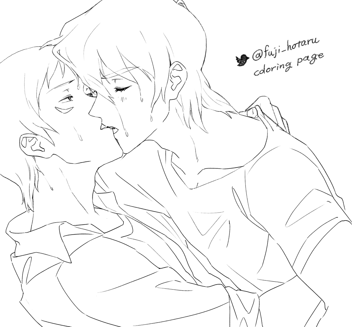 Free klance coloring pages❤️💙 キスラン塗り絵、ご自由にどうぞ!二次配布・自作発言、twitterIDを消したりはしないで下さい! ※Don't repost. Don't delete my twitter ID in pictures. Don't claim art as your own.
https://t.co/1K7CbCPlAL