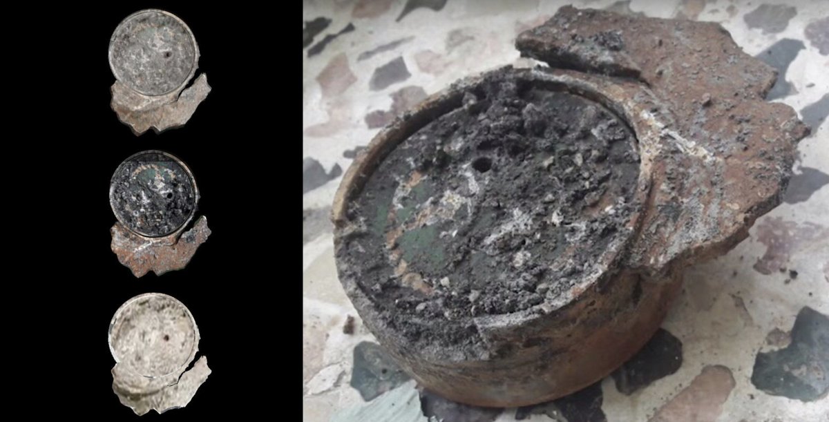 Initially this debris caught our interest because it appeared to include a filling cap identical in design to the filling cap recovered from Khan Sheikhoun several days later, described by the OPCW UN JIM as uniquely consistent with a Syrian chemical bomb.