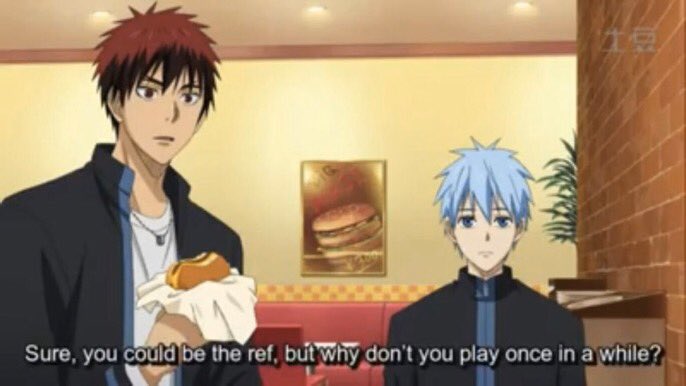 In the Knb Fandisc (2nd, i think) they were talking about playing basketball and satsuki volunteers to be the referee but daiki invites her to join them and even when the camera shifts to show other people, aomomo can still be heard talking about it in the background