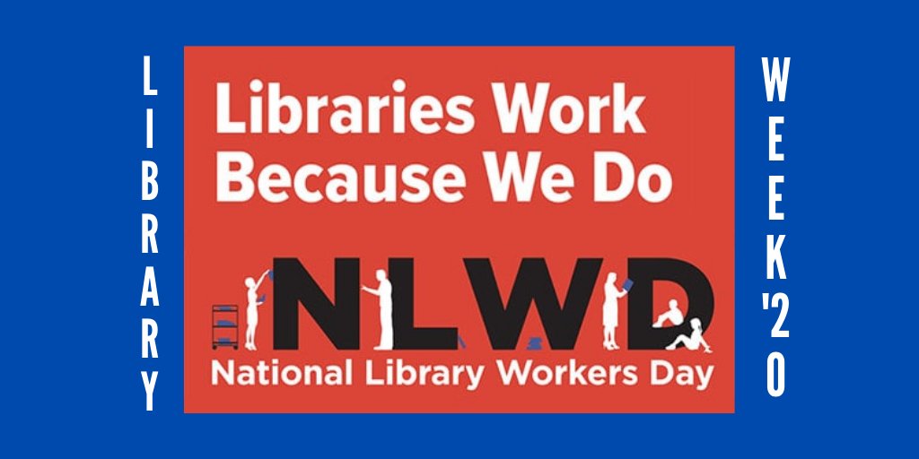 hpl_teens's tweet image. It&apos;s National Library Workers Day! Take time today to thank a library workers that&apos;s doing everything possible to bring library services to you in today&apos;s world 
#libraryworkersday #nationallibraryweek #librariesworkbecausewedo #hempsteadpubliclibrary #ala #loveyourlibrary