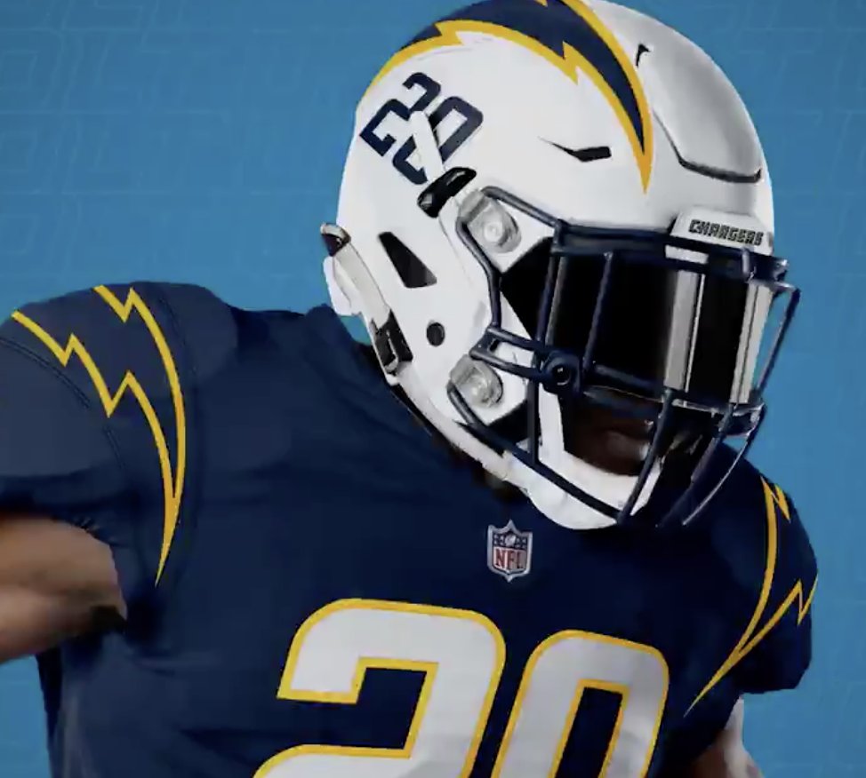 2020 chargers uniforms