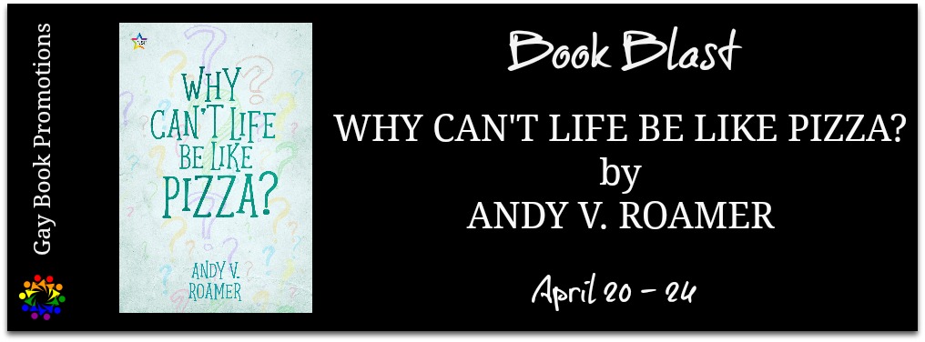 hcyPadme35's tweet photo. Check out the #BookBlitz for the 👨❤️👨#LGBT #MMRomance #youngadult #YA #PizzaChronicles👨❤️💋👨 Why Can't Life be Like Pizza? by Andy V Roamer #comingout #comingofage @gaybookpromo https://t.co/oi5QwgZKRF https://t.co/zU7luQ83lR