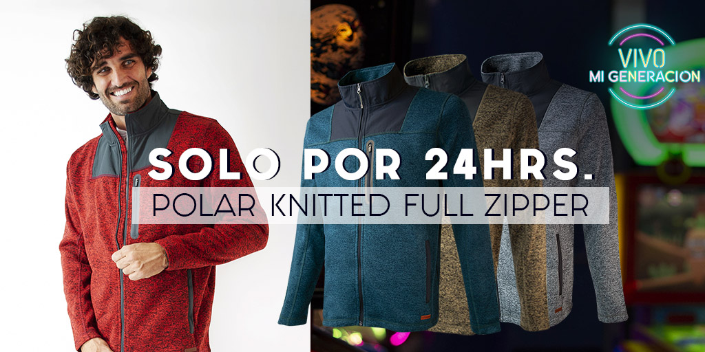 tiendas_potros's tweet photo. SOLO POR 24 HRS te traemos este POLAR KNITTED FULL ZIPPER a $15.000 perfecto para esta temporada. En cuatro colores distintos para combinar #Potros a tu look. Encuéntralo en nuestro sitio web y con #DespachoGratis a todo Chile. 😱🙌🏻🏃‍♂️
.
#ShopOnline---> https://t.co/4y2vxIRw5Q https://t.co/m8wyqFBP5C