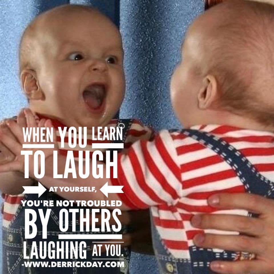 derrickeday's tweet photo. ✅PRO TIP✅

#Learning to #love yourself will make it easier to #laugh at yourself! When you #catchthis, you’ll never be #troubled by others #laughing at you.

Feel free to #stumble or even #fall! Every #miscue cues you up for your next level of #success! https://t.co/CuSJAsd3kT